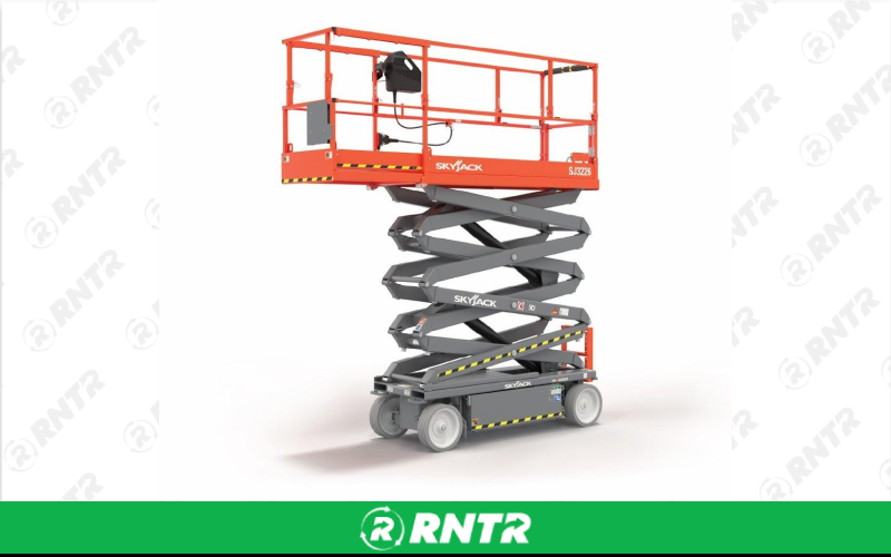 SKYJACK INC LIFT -  SCISSOR 26' PLATFORM HEIGHT- 32' REACH – For rent in ontario, new-york – Altra Rental | RNTR.com – Image 1