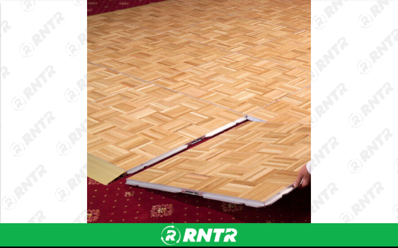 Generic Oak Dance Floor - 12' x 12' – For rent in New Braunfels, Texas – Hill Country Event Rentals | RNTR.com – Image 3 of 3