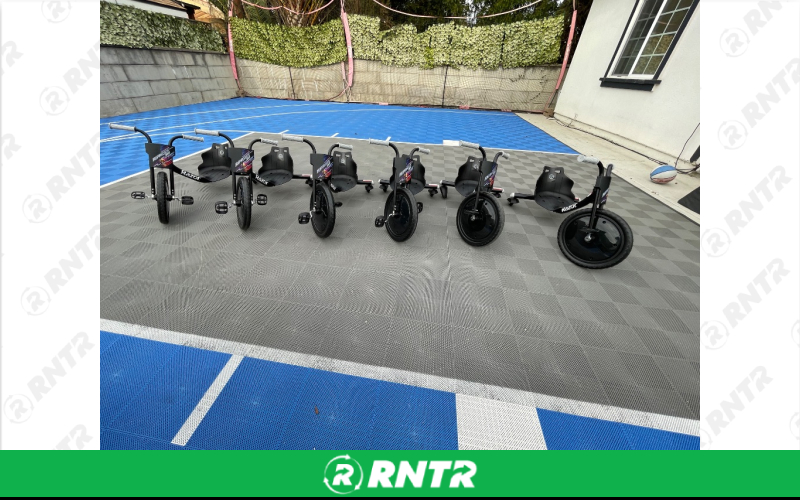 race track inflatable with drift bikes race track inflatable with drift bikes – For rent in Anaheim, California – Race Track Inflateables | RNTR.com – Image 9 of 9