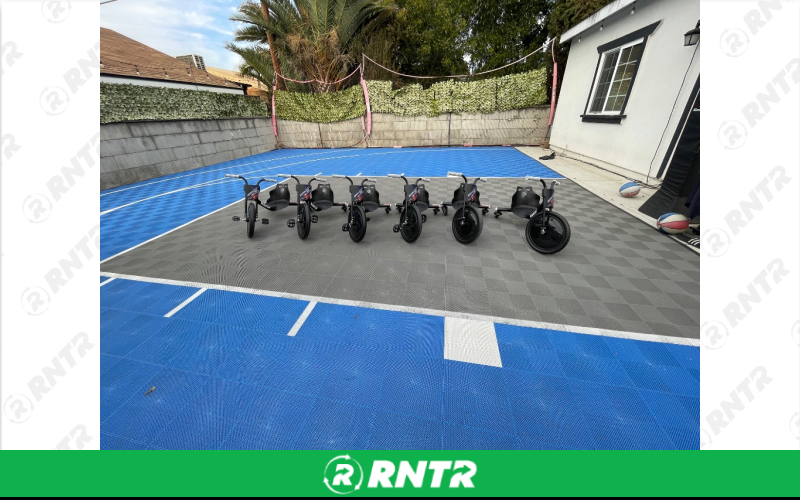 race track inflatable with drift bikes race track inflatable with drift bikes – For rent in Anaheim, California – Race Track Inflateables | RNTR.com – Image 7 of 9