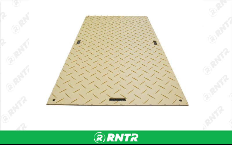 BLUE GATOR GROUND MATS ROAD MAT -  TAN 48 x 96 x 1/2 HANDLES & BOTH SIDES TEXTURED – For rent in ontario, new-york – Altra Rental | RNTR.com – Image 1