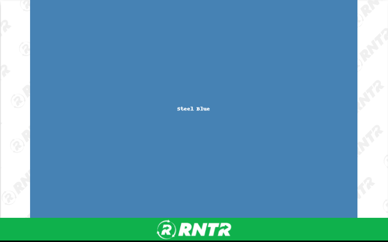 Generic Runners - Steel Blue – For rent in New Braunfels, Texas – Hill Country Event Rentals | RNTR.com – Image 2 of 2