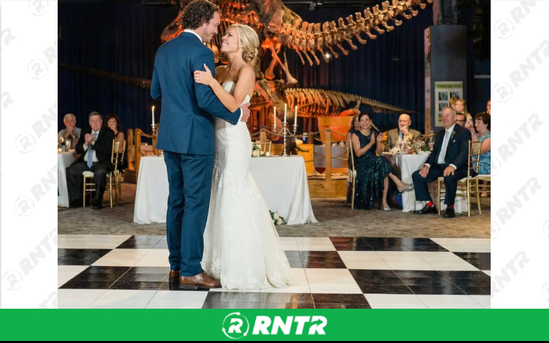 Generic Slate Black & Slate White Checkered Dance Floor - 18' x 18' – For rent in New Braunfels, Texas – Hill Country Event Rentals | RNTR.com – Image 2 of 2