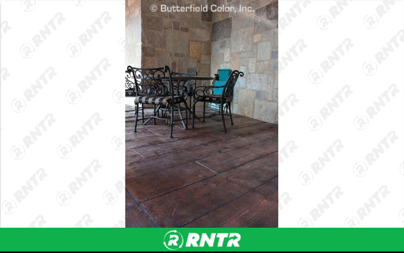 BUTTERFIELD SIKA COLOR- A STAMPS -  CONCRETE -  12 WOOD PLANK – For rent in ontario, new-york – Altra Rental | RNTR.com – Image 1
