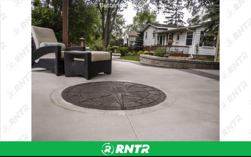 BUTTERFIELD SIKA COLOR- A STAMPS -  CONCRETE -  48 X 48 COMPASS ROSE -  GREEN – For rent in Ontario, New York – Altra Rental | RNTR.com – Image 2 of 3