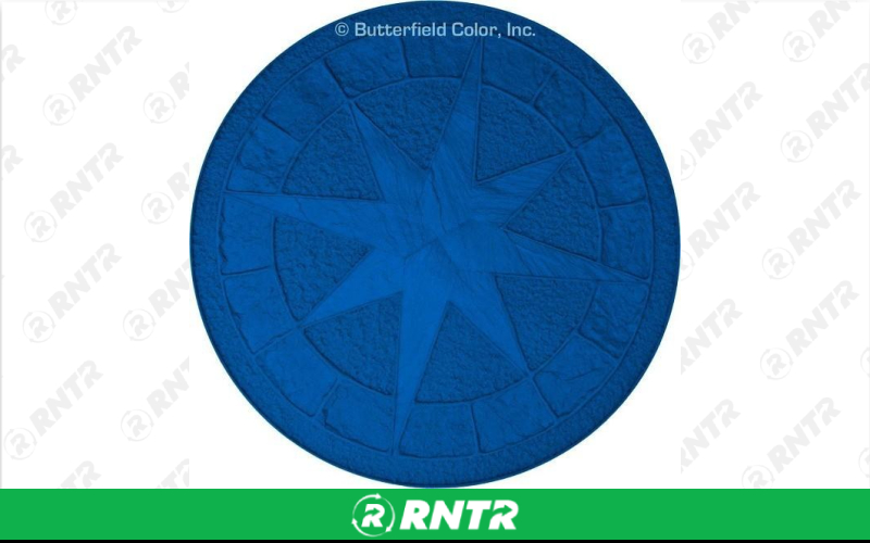 BUTTERFIELD SIKA COLOR- A STAMPS -  CONCRETE -  48 X 48 WINDROSE -  BLUE – For rent in Ontario, New York – Altra Rental | RNTR.com – Image 2 of 2