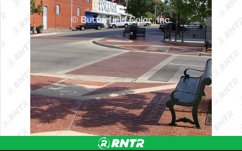 BUTTERFIELD SIKA COLOR- A STAMPS -  CONCRETE -  NEW BRICK RUNNING BOND – For rent in Ontario, New York – Altra Rental | RNTR.com – Image 2 of 3