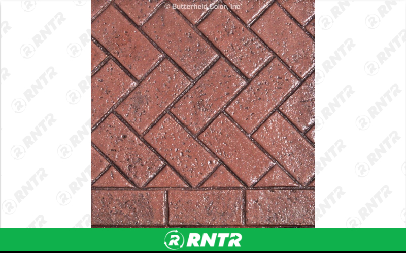 BUTTERFIELD SIKA COLOR- A STAMPS -  CONCRETE -  NEW BRICK SAILOR COURSE BORDER – For rent in Ontario, New York – Altra Rental | RNTR.com – Image 2 of 3
