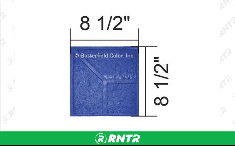 BUTTERFIELD SIKA COLOR- A STAMPS -  CONCRETE -  NEW BRICK SOLDIER COURSE BORDER – For rent in Ontario, New York – Altra Rental | RNTR.com – Image 3 of 3
