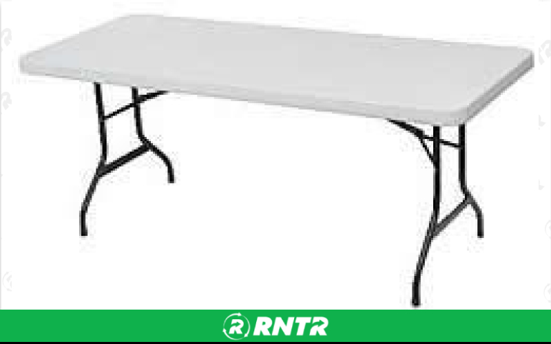 AMES TRUE TEMPER TOOLS-UNION TABLE 30 X 8' POLY SEATS 8 TO 10 – For rent in ontario, new-york – Altra Rental | RNTR.com – Image 1