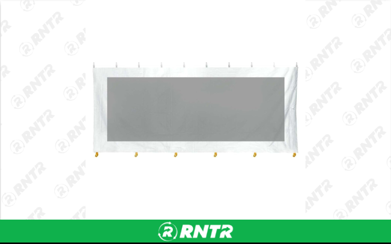 Generic Tent Sidewall - Clear - 8' x 20' Section – For rent in new-braunfels, texas – Hill Country Event Rentals | RNTR.com – Image 1