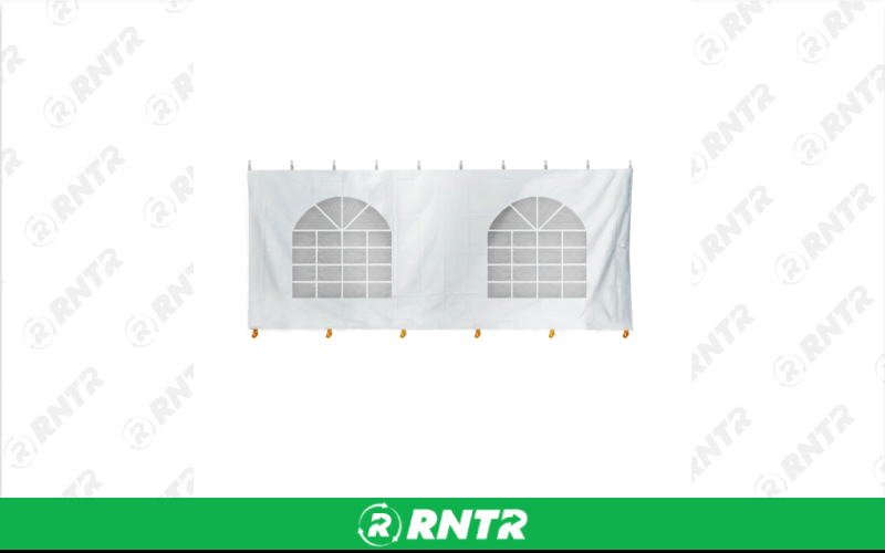 Generic Tent Sidewall - Windows - 8' x 20' Section – For rent in new-braunfels, texas – Hill Country Event Rentals | RNTR.com – Image 1