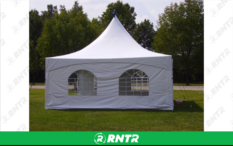 Generic Tent Sidewall - Windows - 8' x 20' Section – For rent in New Braunfels, Texas – Hill Country Event Rentals | RNTR.com – Image 2 of 2