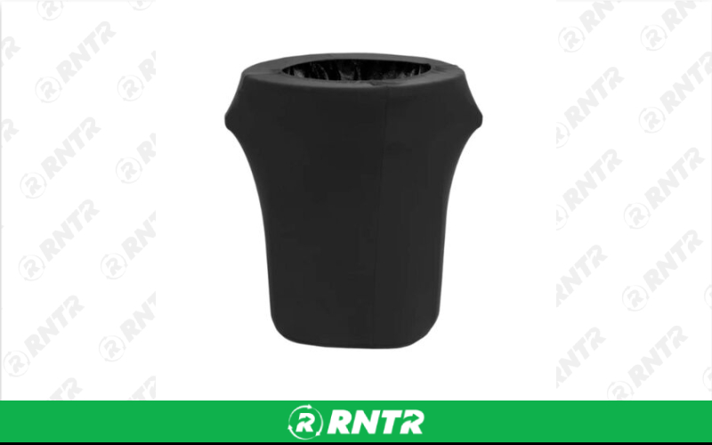 Generic Trash Can with Black Cover – For rent in new-braunfels, texas – Hill Country Event Rentals | RNTR.com – Image 1