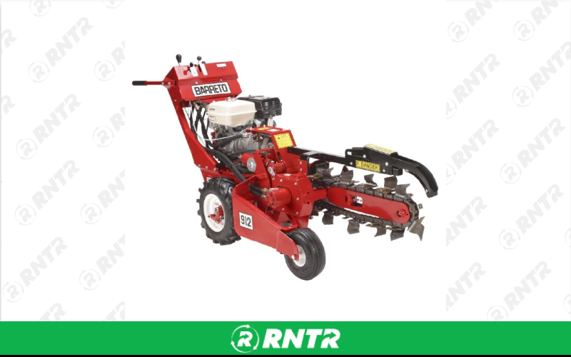BARRETO MANUFACTURING -  INC. TRENCHER -  4x24 DEEP WHEEL TRENCHER -  HONDA GX390 – For rent in ontario, new-york – Altra Rental | RNTR.com – Image 1