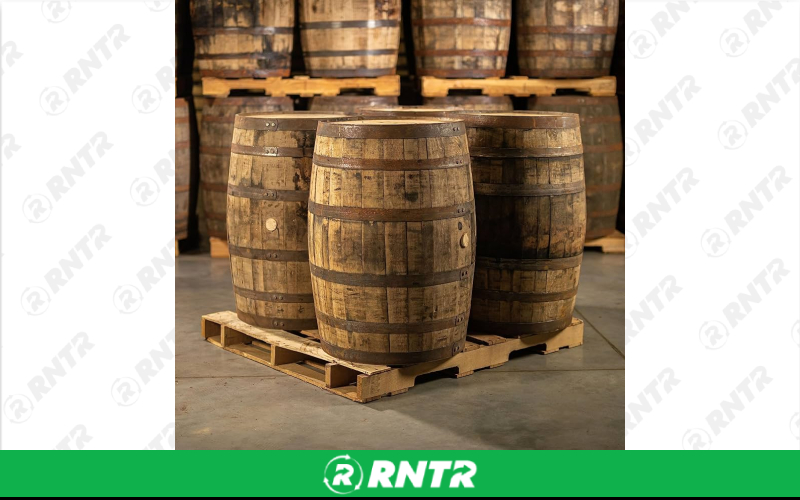 Generic Whiskey Barrel – For rent in New Braunfels, Texas – Hill Country Event Rentals | RNTR.com – Image 2 of 2