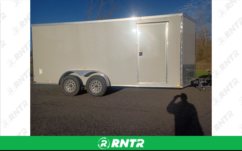 Quality Cargo  16 Box Trailer – For rent in Milroy, Pennsylvania – Zooks Trailer Rentals  | RNTR.com – Image 2 of 9