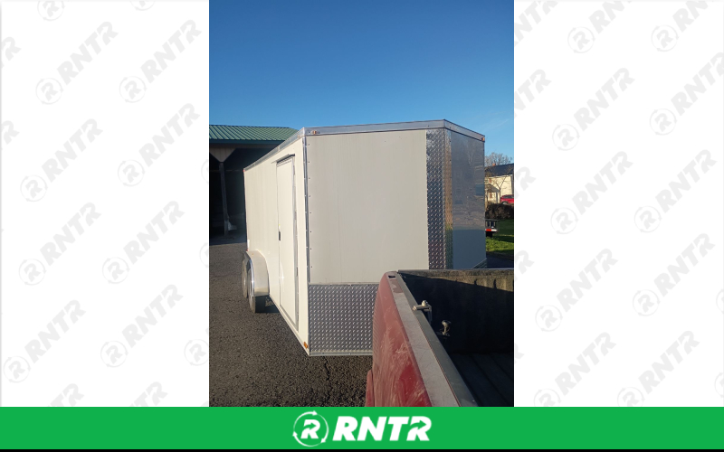 Quality Cargo  16 Box Trailer – For rent in Milroy, Pennsylvania – Zooks Trailer Rentals  | RNTR.com – Image 3 of 9