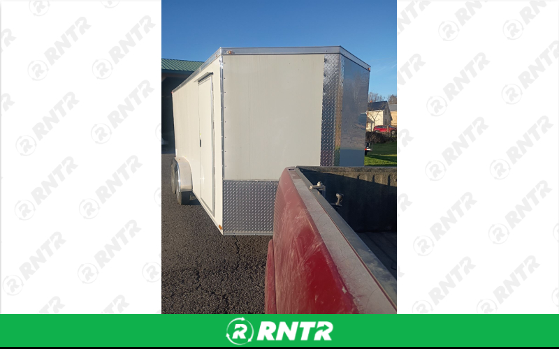 Quality Cargo  16 Box Trailer – For rent in Milroy, Pennsylvania – Zooks Trailer Rentals  | RNTR.com – Image 4 of 9