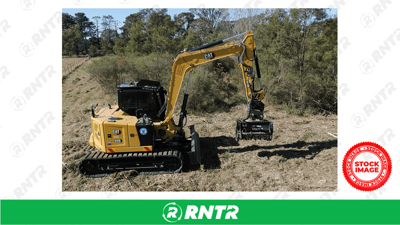 Generic Cat 308 Excavator with Brush Cutter Attachment – For rent in Martinsburg, Pennsylvania – Allegheny Equipment Rental | RNTR.com – Image 1
