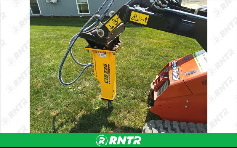 Generic CID Concrete Breaker for mini Skidsteer – For rent in Martinsburg, Pennsylvania – Allegheny Equipment Rental | RNTR.com – Image 2 of 2