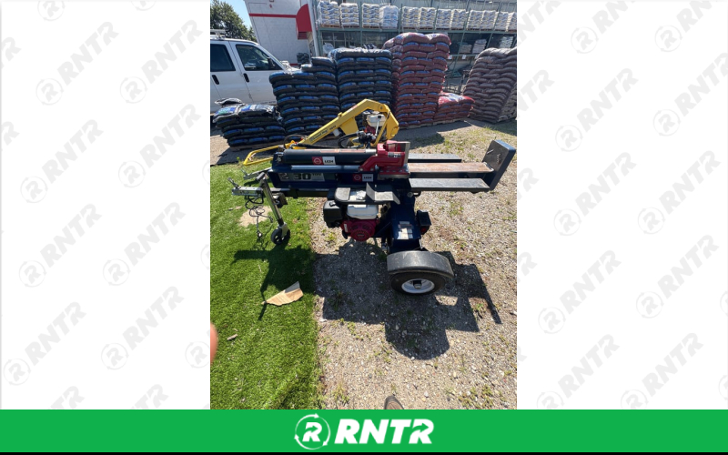 Generic (LG24) Log Splitter 27 - Blue - 2 Ball - Vertical / Horizontal – For rent in Allendale, Michigan – Allendale Ace | RNTR.com – Image 1