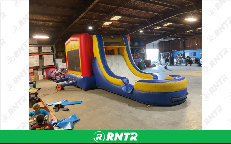 Generic Modular Jump-n-Slide Bounce House Spacewalk – For rent in Allendale, Michigan – Allendale Ace | RNTR.com – Image 2 of 3