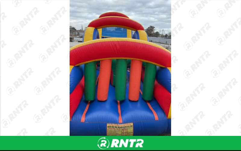 Generic (PB40-1) 39' Obstacle Challenge Course - Bounce House - black – For rent in Allendale, Michigan – Allendale Ace | RNTR.com – Image 3 of 3