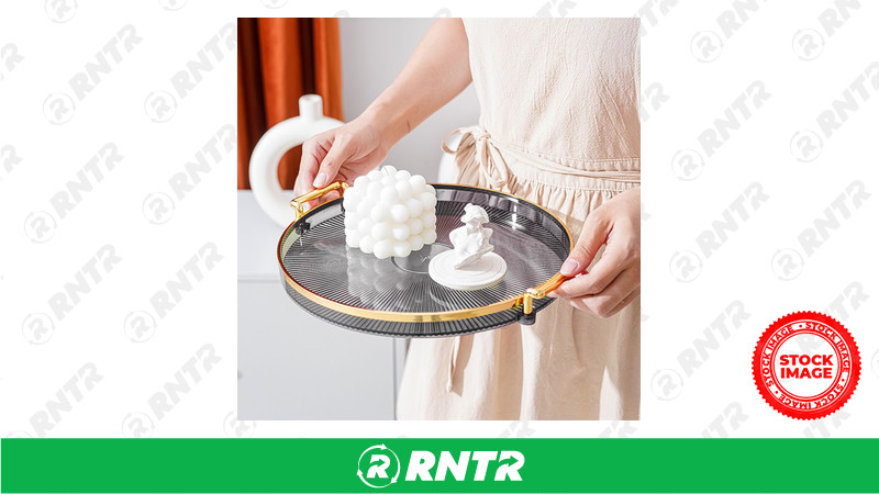 TRAYS - ROUND (15in W/ GOLD TRIM) – For rent in Eau Claire, Wisconsin – A-1 Express Rental Center, Inc | RNTR.com – Image 1