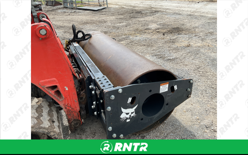 Generic Vibratory Roller Attachment for Skidsteer – For rent in Martinsburg, Pennsylvania – Allegheny Equipment Rental | RNTR.com – Image 1