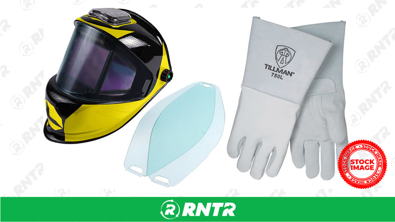  WELDING HELMET & GLOVES – For rent in Eau Claire, Wisconsin – A-1 Express Rental Center, Inc | RNTR.com – Image 1