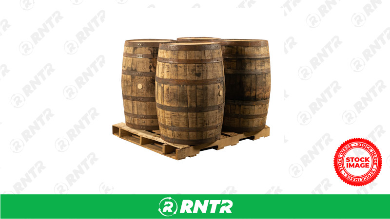Repurposed Materials WHISKEY BARREL  22in W x 35in H - Wt 120lb – For rent in Eau Claire, Wisconsin – A-1 Express Rental Center, Inc | RNTR.com – Image 1